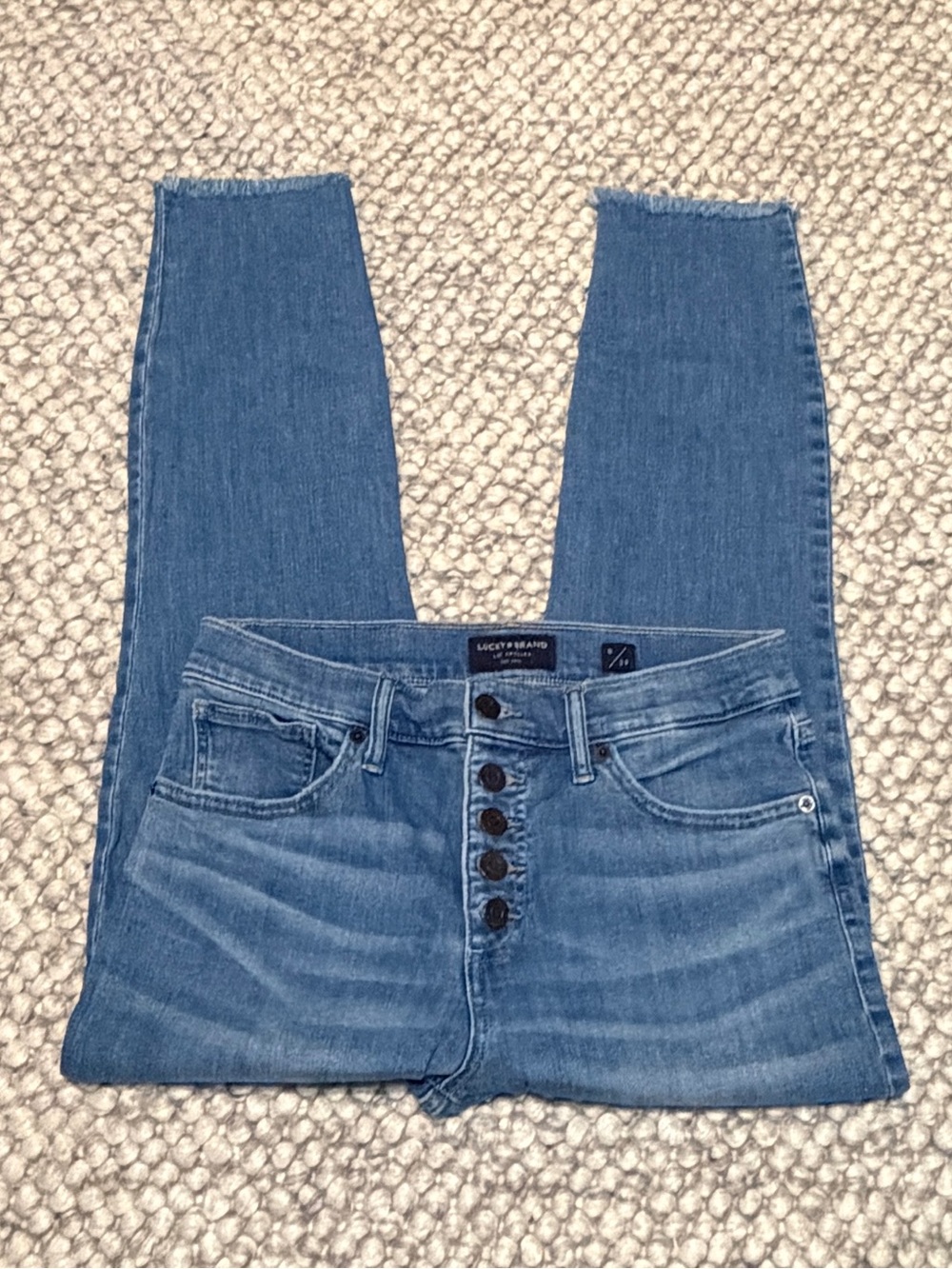 Lucky Brand Mid-Rise Ava Skinny Jeans
